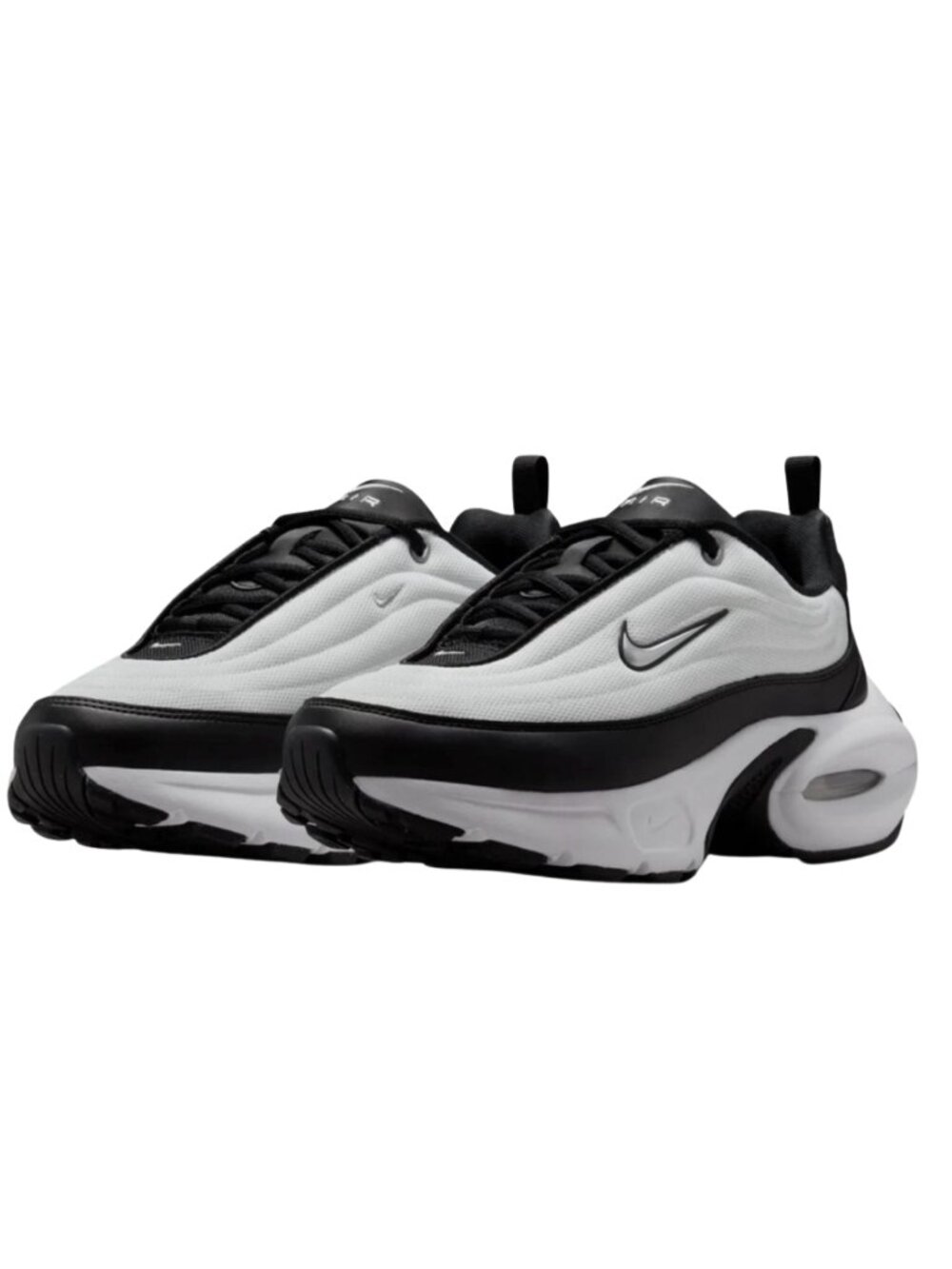 Nike Air Max Black and White Portal Sneakers